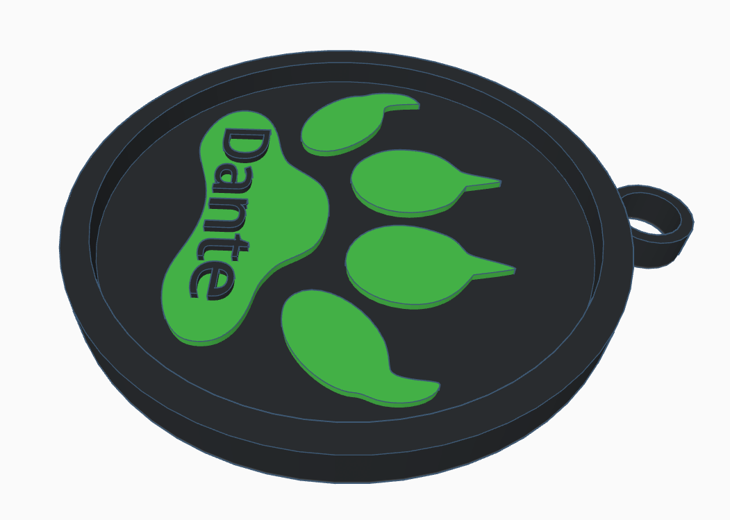 DOG ID TAG by Digital Hajstek | Download free STL model | Printables.com