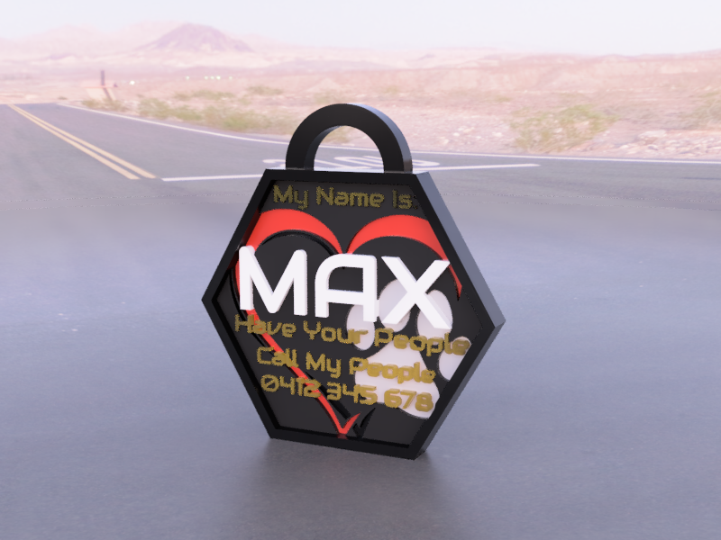 DOG ID TAG By Kurtley Wise Download Free STL Model Printables