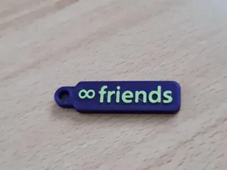 Keychain infinti friends by Chris R | Download free STL model ...