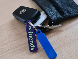 Keychain infinti friends by Chris R | Download free STL model ...