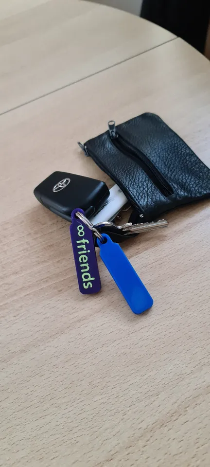 Keychain infinti friends by Chris R | Download free STL model ...