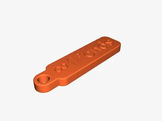 Keychain infinti friends by Chris R | Download free STL model ...