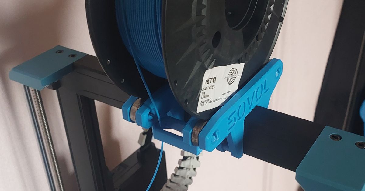 Sovol SV06 Ball bearing spool holder. by JaKov Download free STL