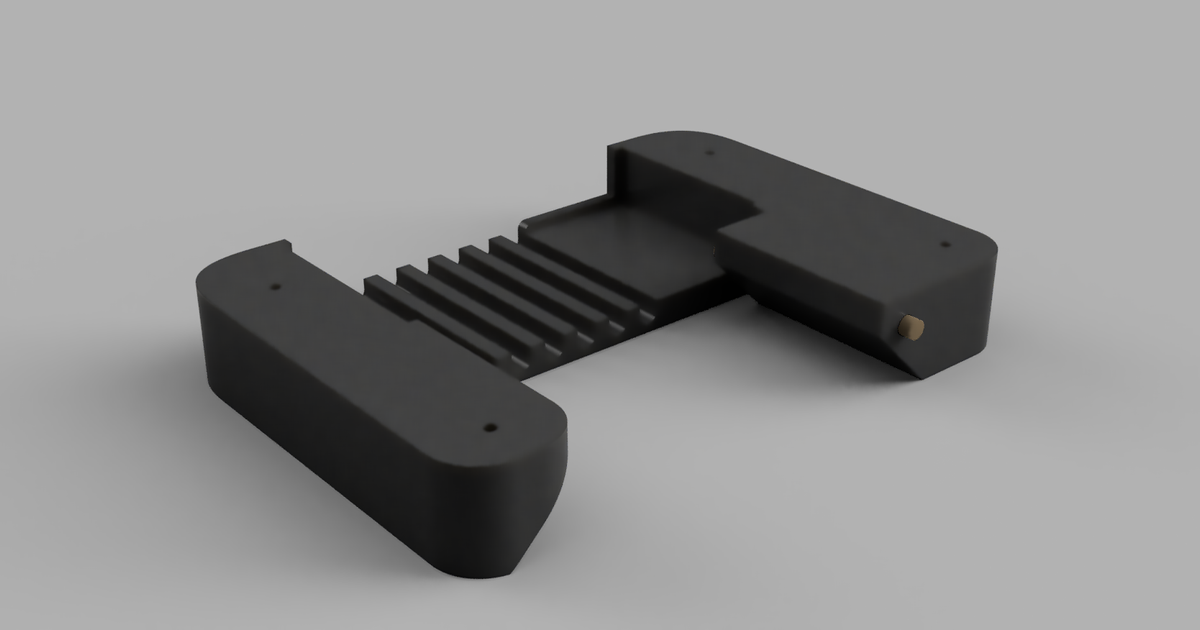 HDMI Switch holder for screwing under Table, with Button Extender and ...