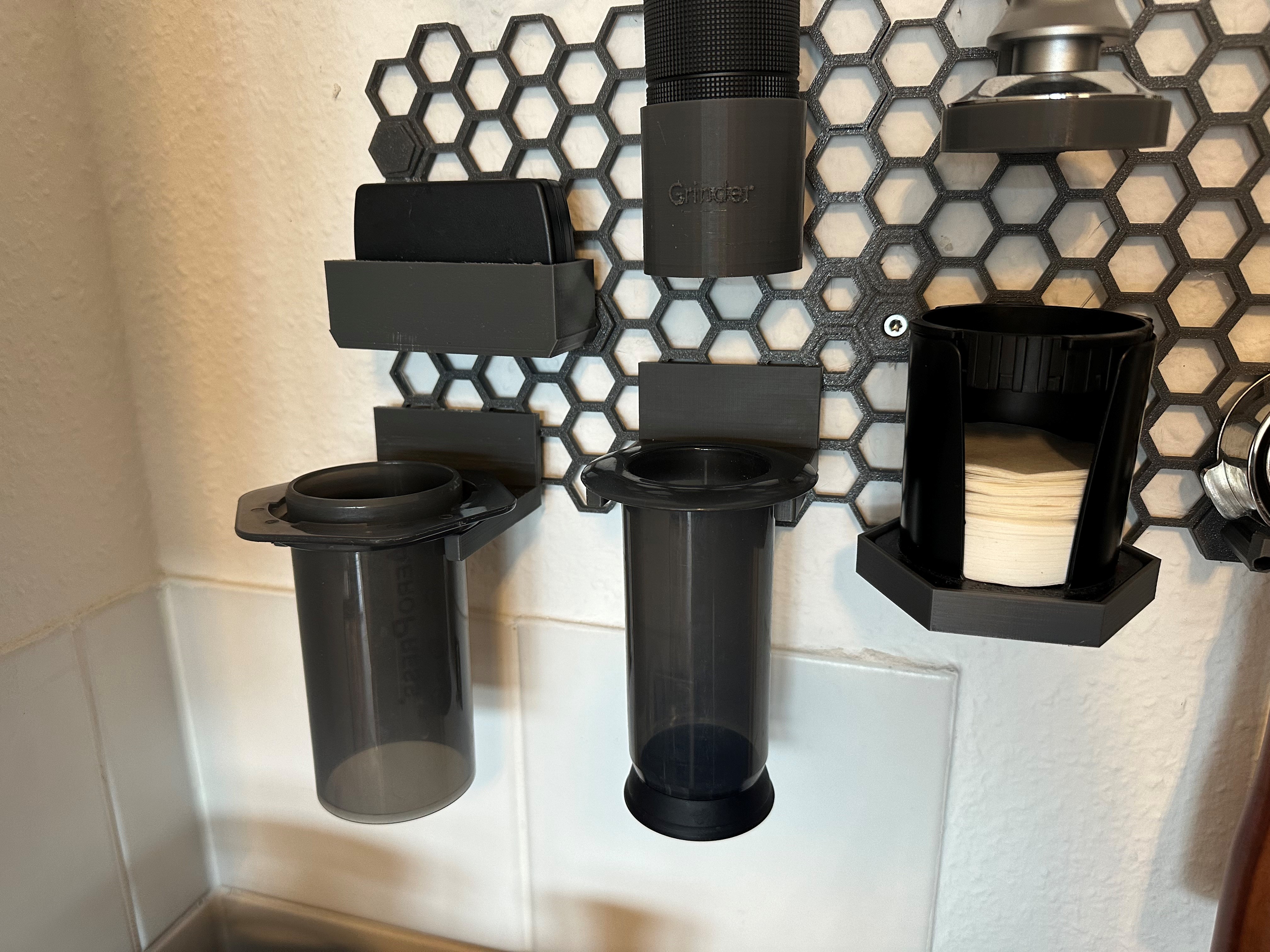 Aeropress Holder Honeycomb