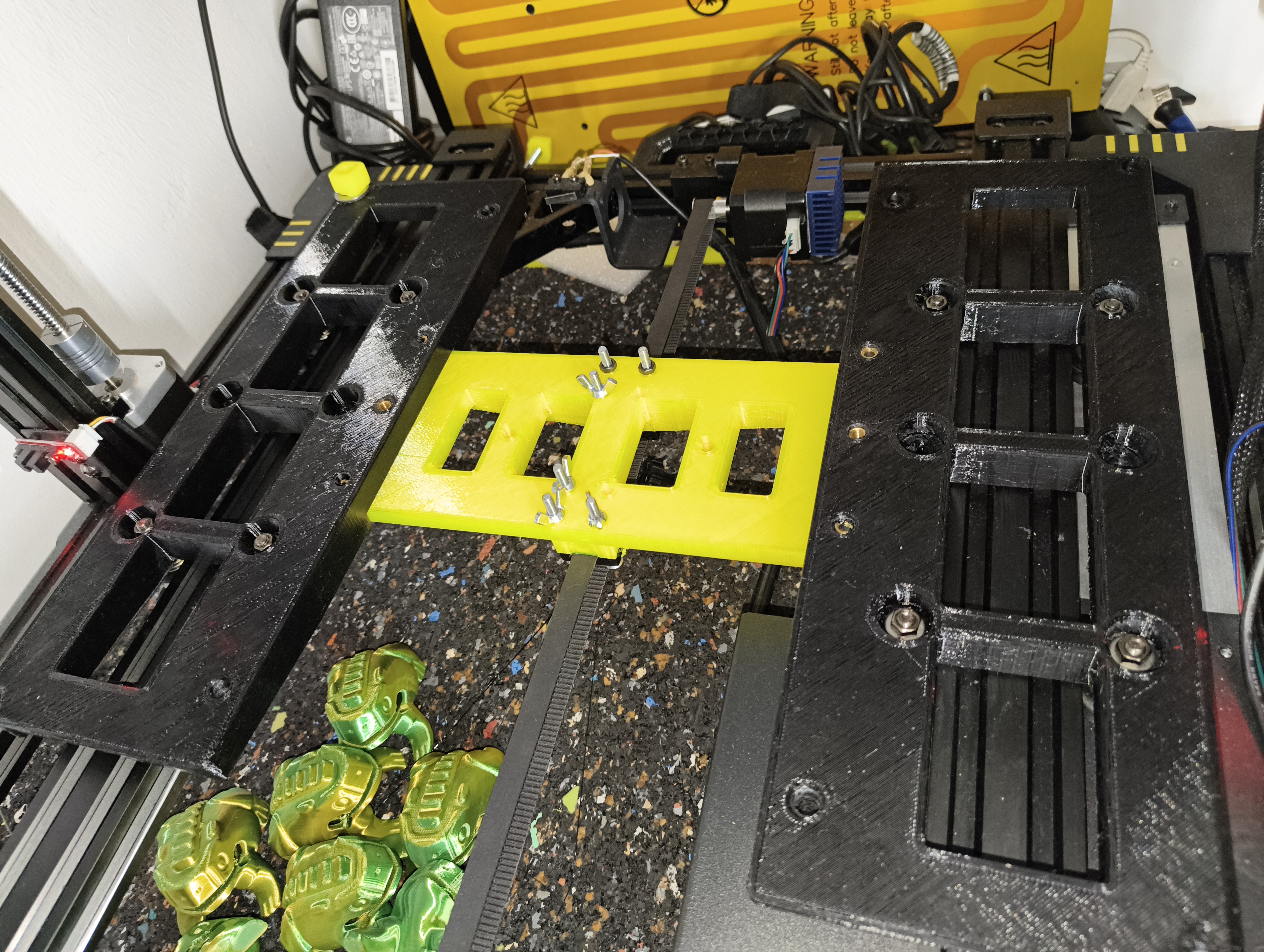 Anycubic Chiron lighter Base and V-Slot Carriage for Y-Axis