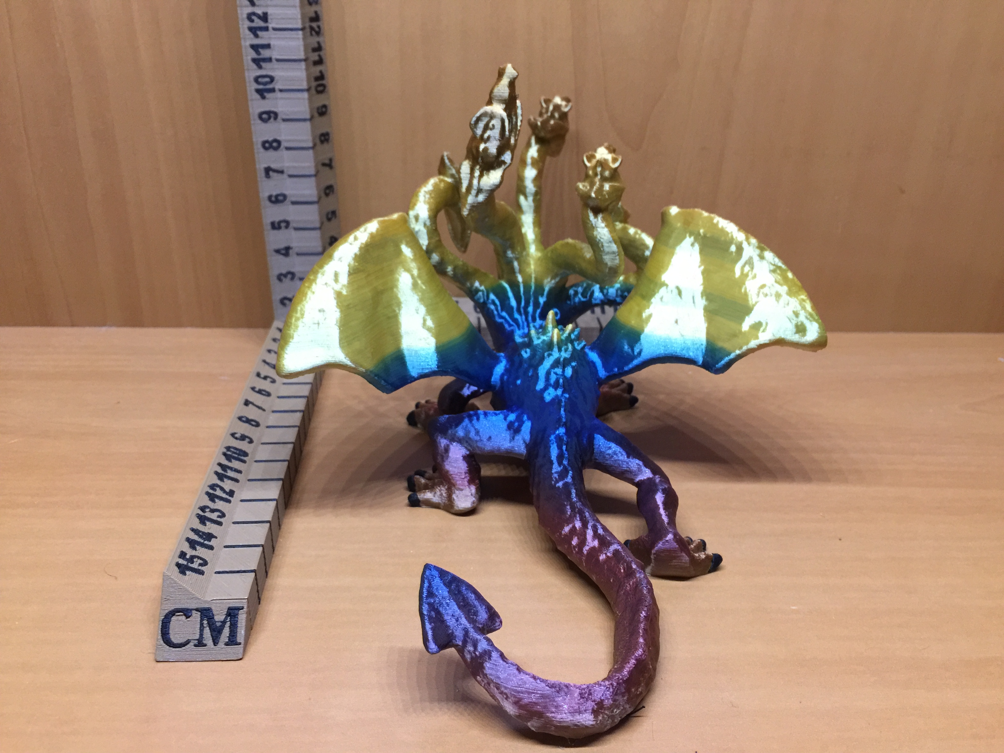 Miniatura 4 do modelo 3D Five Headed Dragon