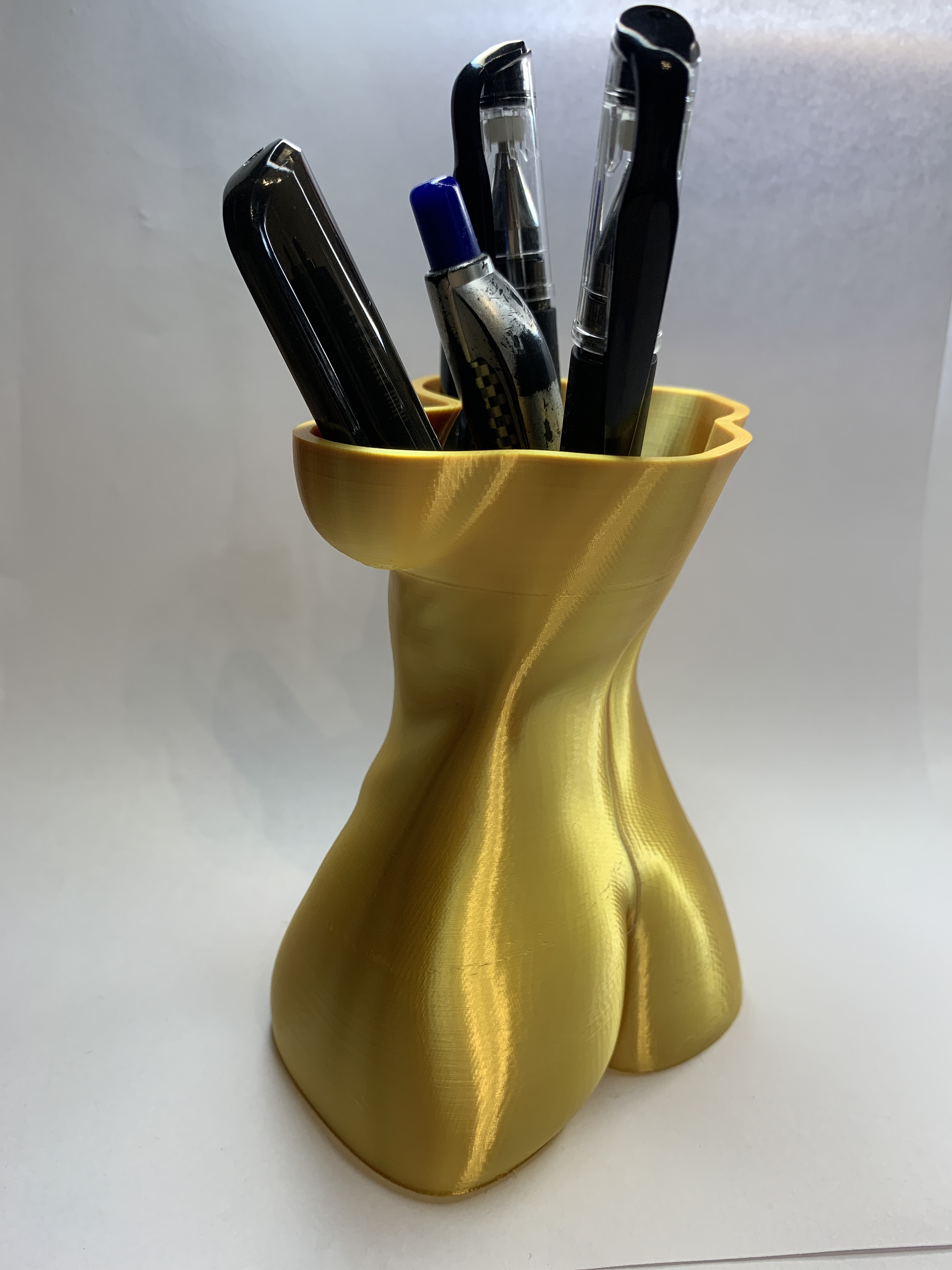 sexy nude woman - pen holder by C B | Download free STL model |  Printables.com