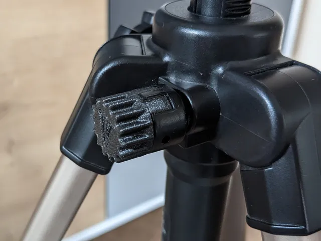 Adjusting bold for Velbon tripod