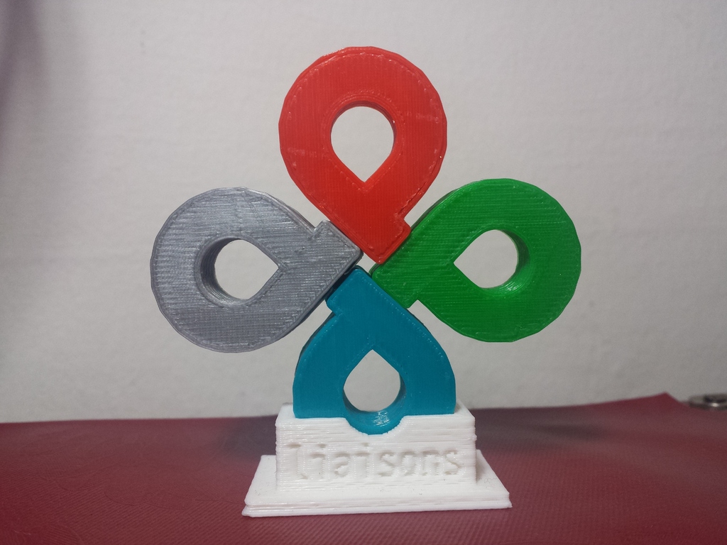 Looped Square (Command Key) Desk Puzzle