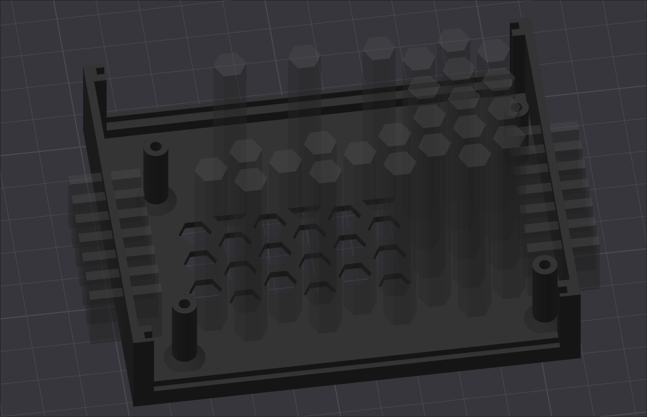 Orange Pi 5 Plus Case Top with More Ventilation Space