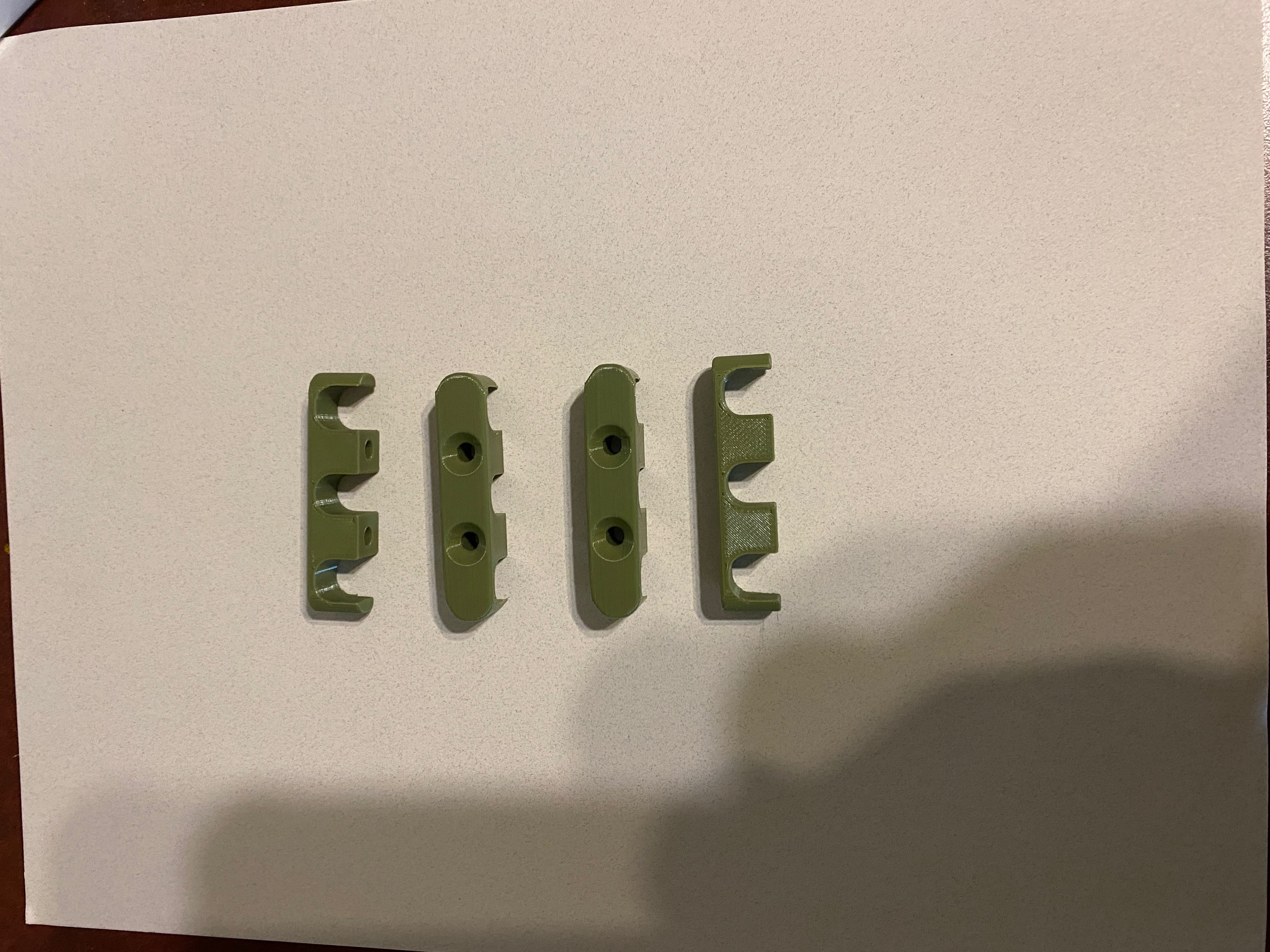 triple ethernet cable clip