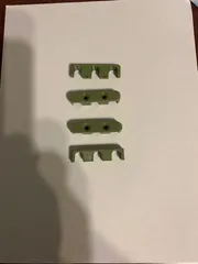 triple ethernet cable clip