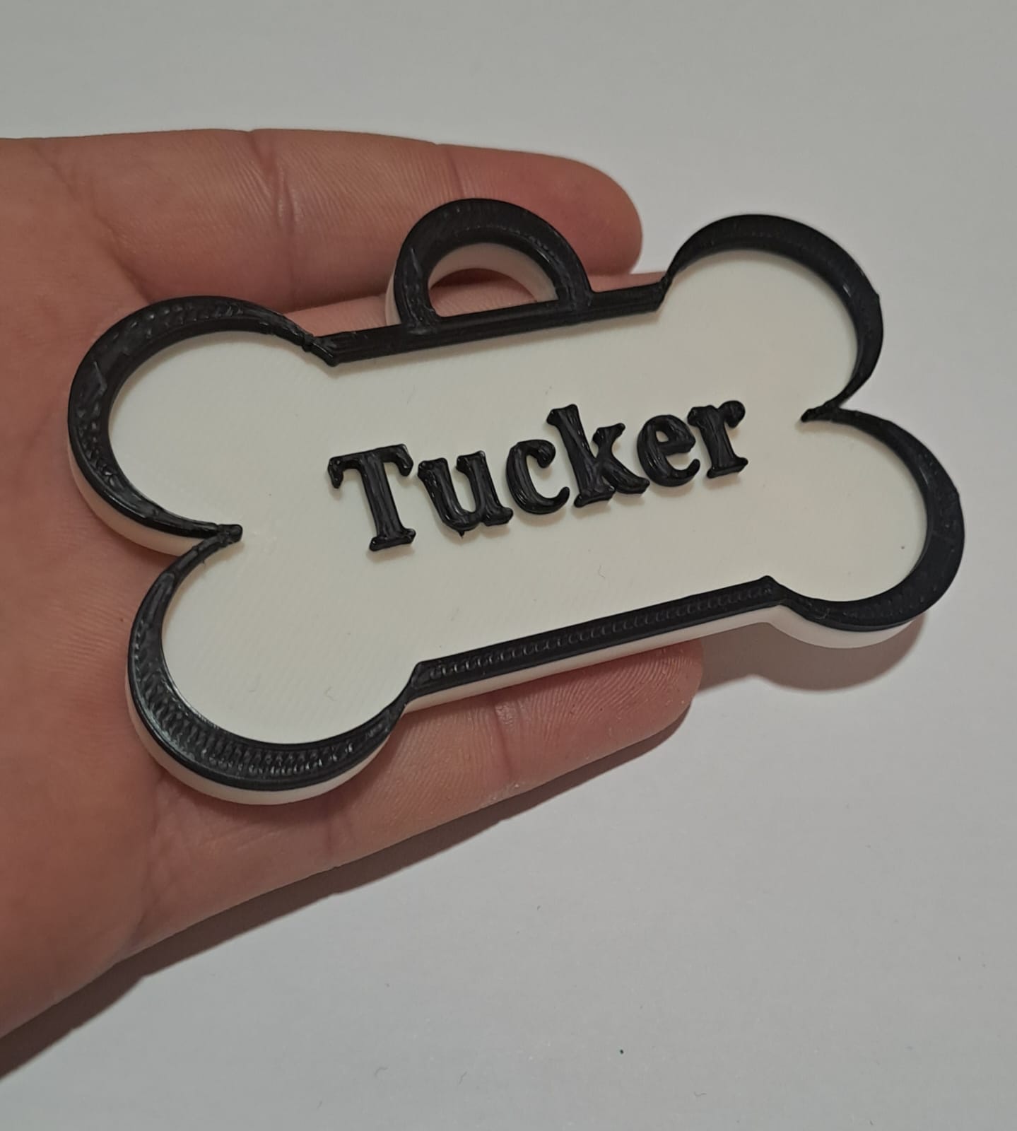 100+ Simple 2Color Dog Name Tags by ori yerushalmy Download free STL model