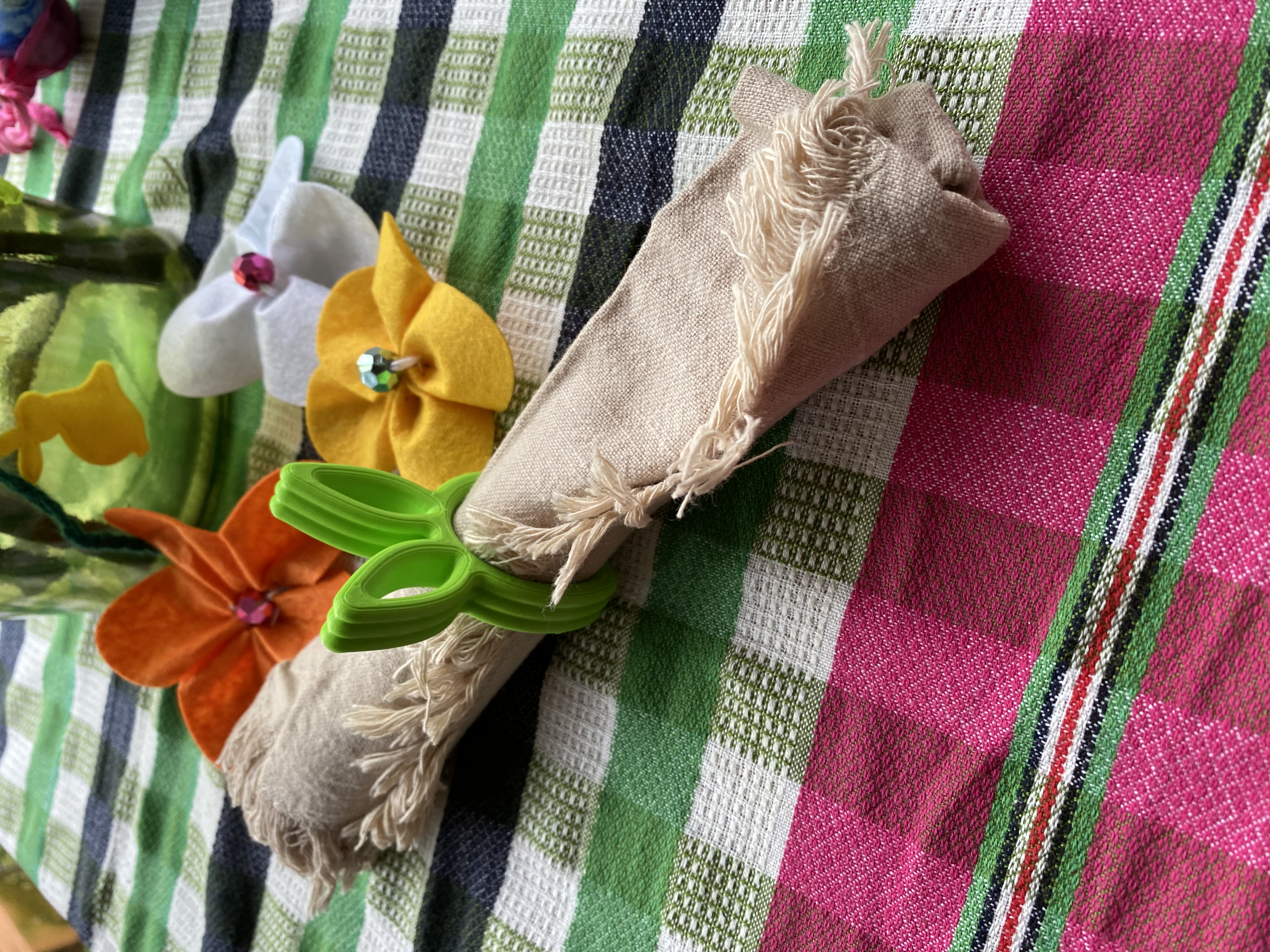 napkin ring easter style