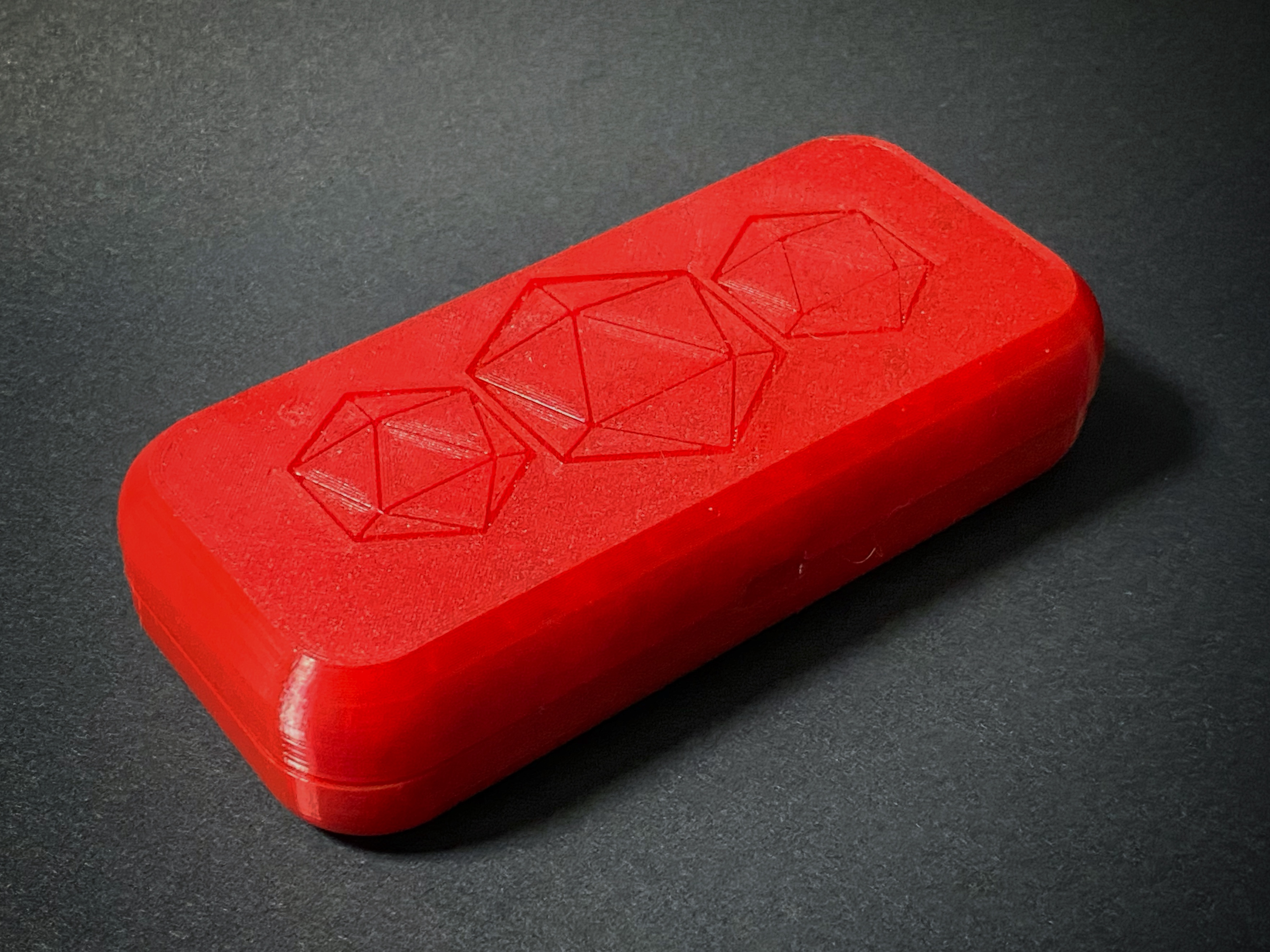 Printinplace hinged dice case by AC Rogers Download free STL model