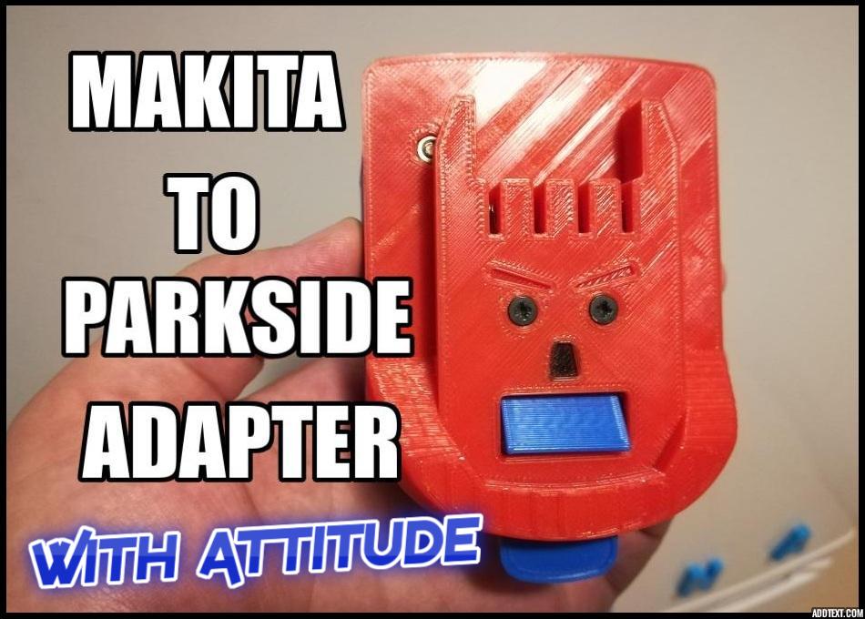 MAKITA TO PARKSIDE BATTERY ADAPTER