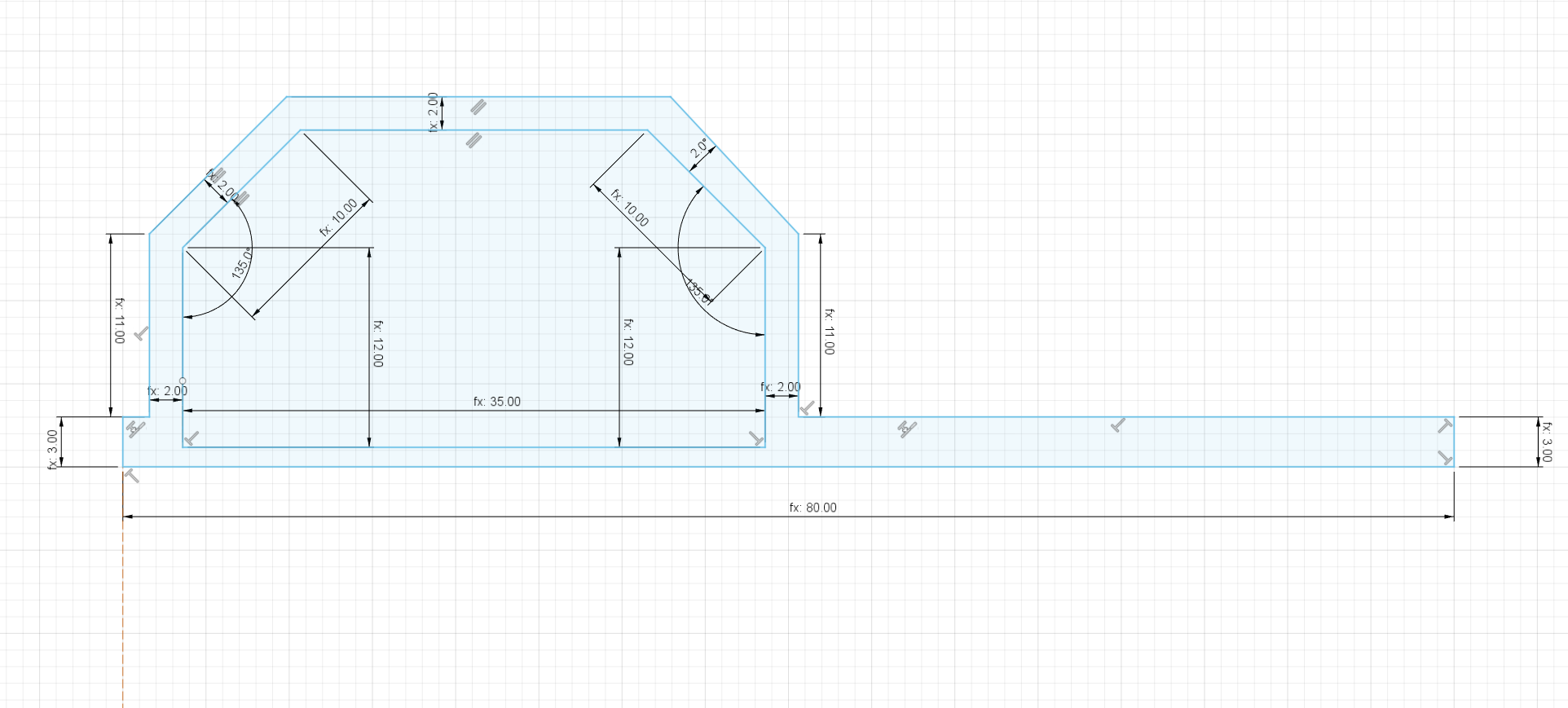 Slide-on USB Hub stand for skinny and topple-prone hubs by Brad Grier | Download free STL model ...