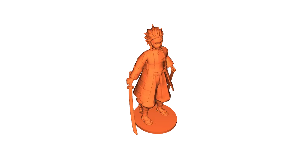 STL file TANJIRO KAMADO - KIMETSU NO YAIBA - DEMON SLAYER 💬・Template to  download and 3D print・Cults