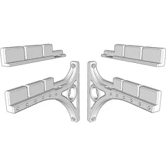 Wall Mounts for Original Bambu Lab AMS