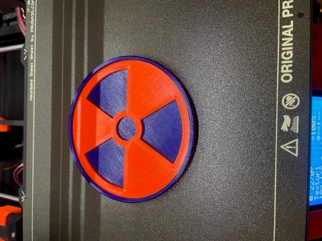 Nuclear Coaster with rim
