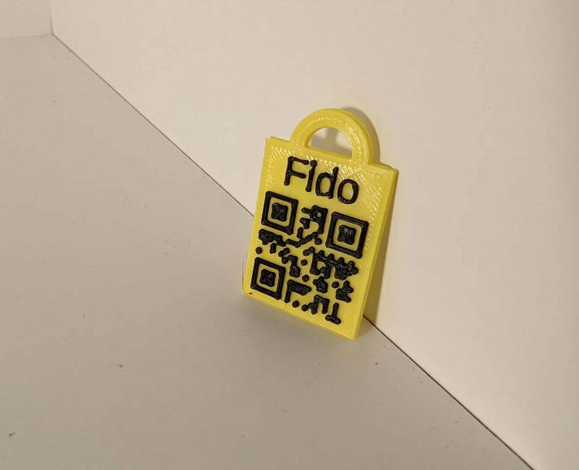 Fido name outlet tags