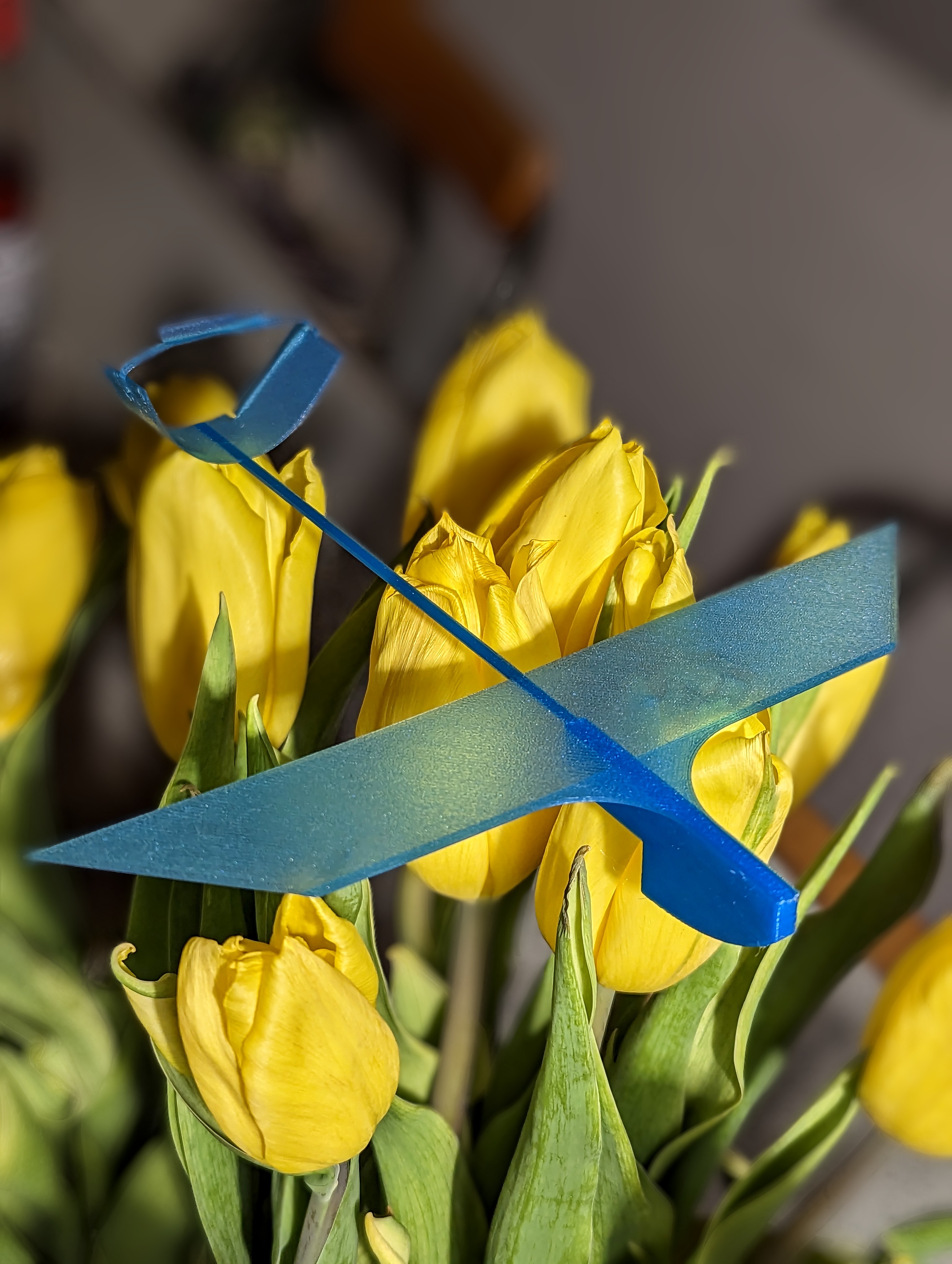 Paper plane glider, PLA based