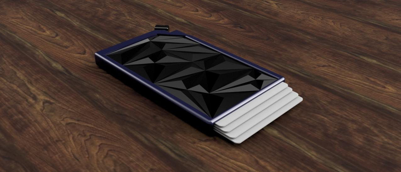 Low-Poly Wallet for Credit Cards