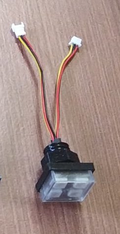 Obudowa do modułu matrycy 4 led 2x2 WS2812B RGB