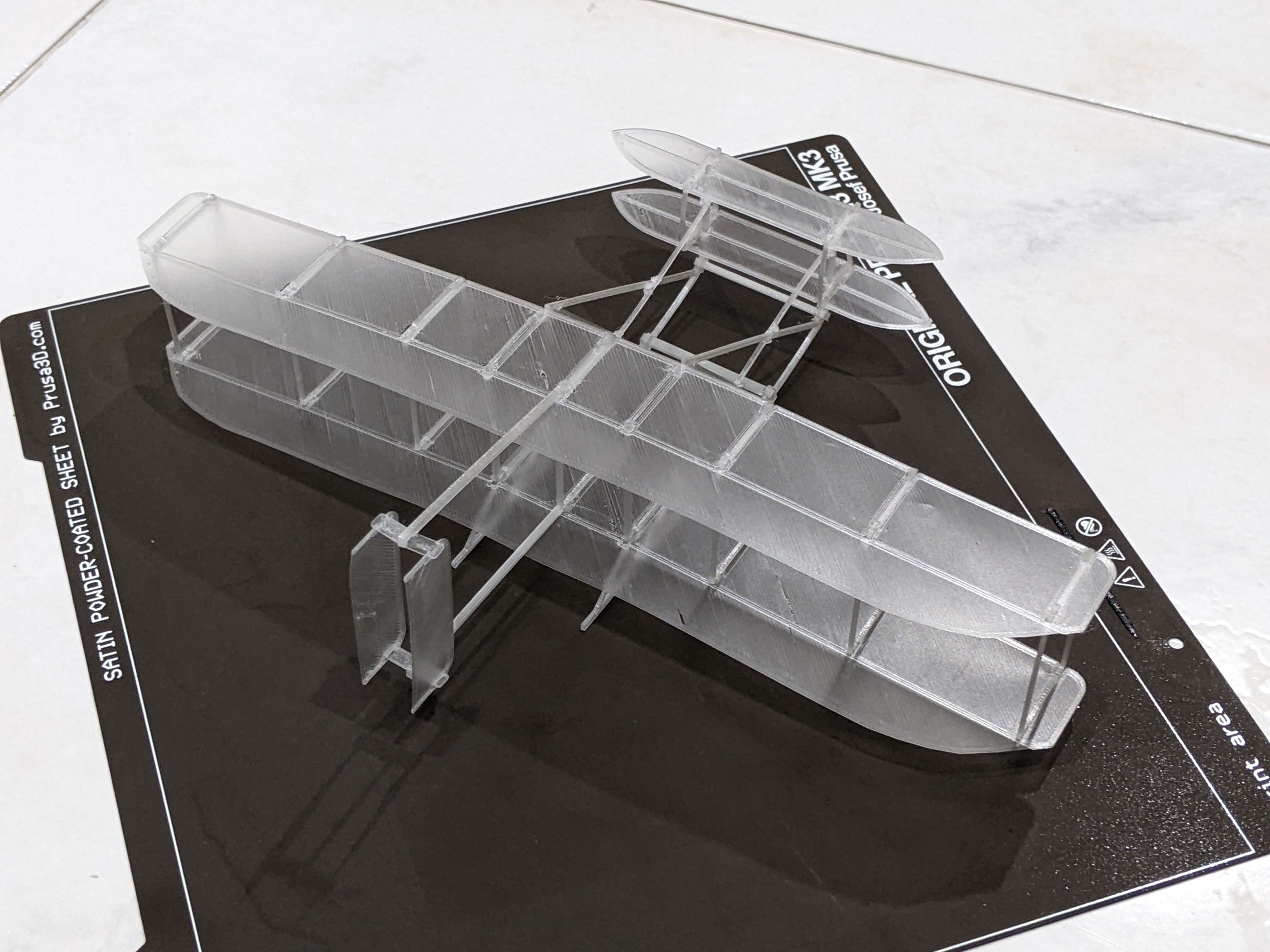 150 scale 1905 Wright Flyer (Glider) by Avgjo Download free STL