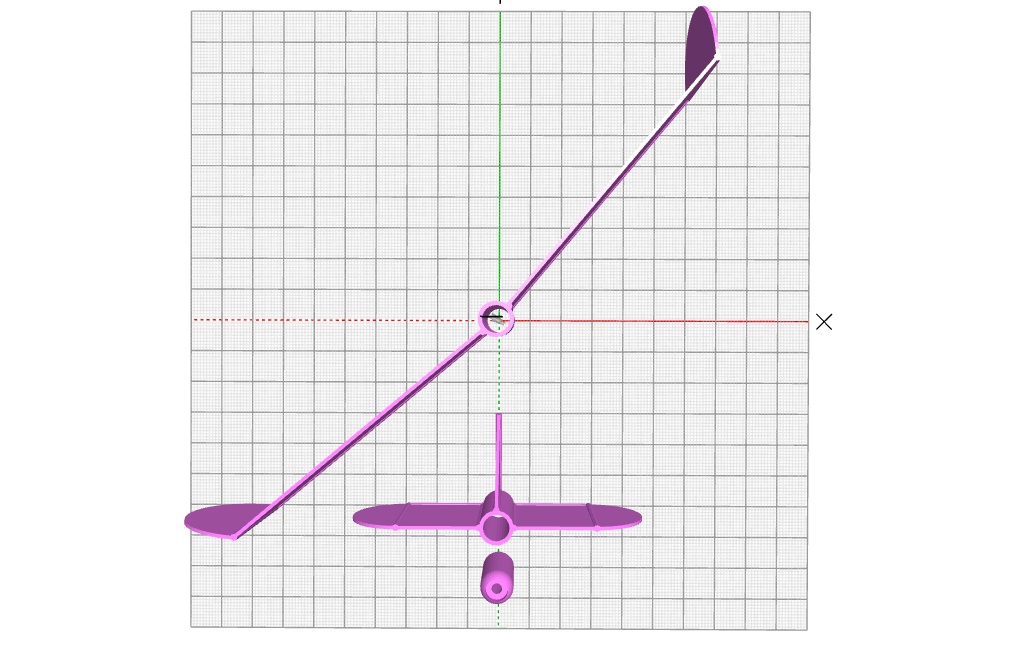 Miniatura 2 do modelo 3D Straw Glider