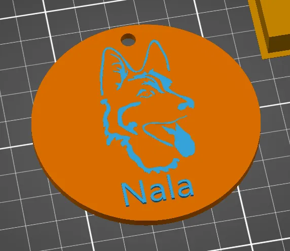 Groot 2025 dog tag