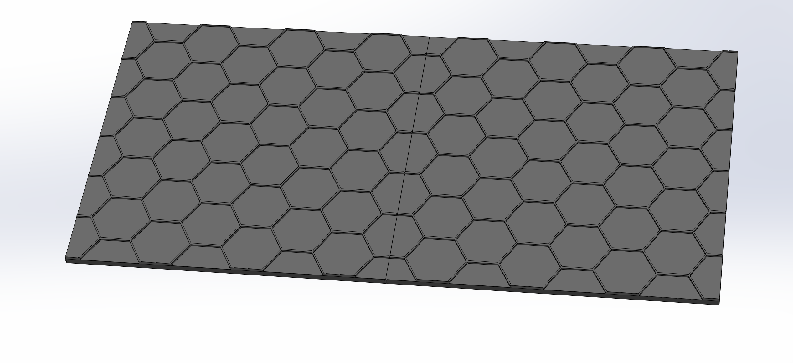 StageTop Hexagonal (Hex) PlayTile for Battletech, Gloomhaven or other Games with < 33mm Hexagons