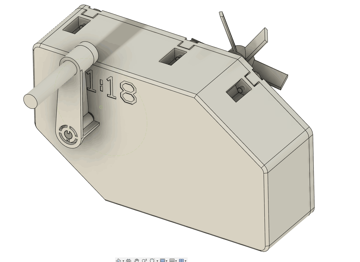 A failed attempt at gear box