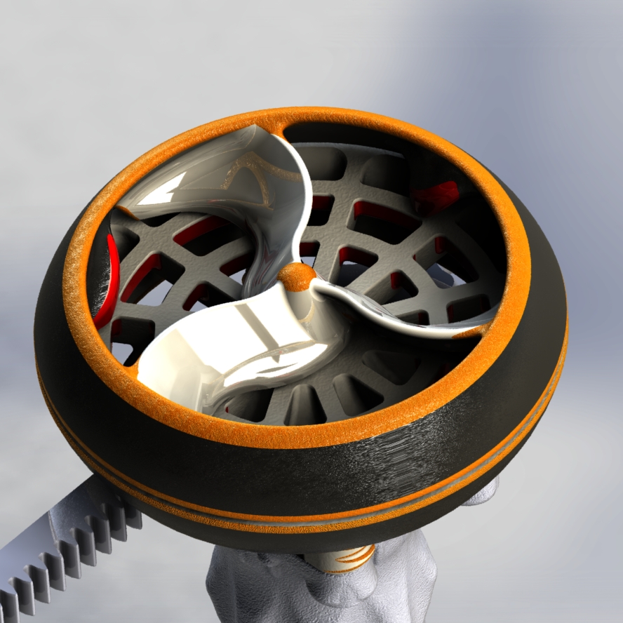 Aerodynamic propeller by dmc Download free STL model