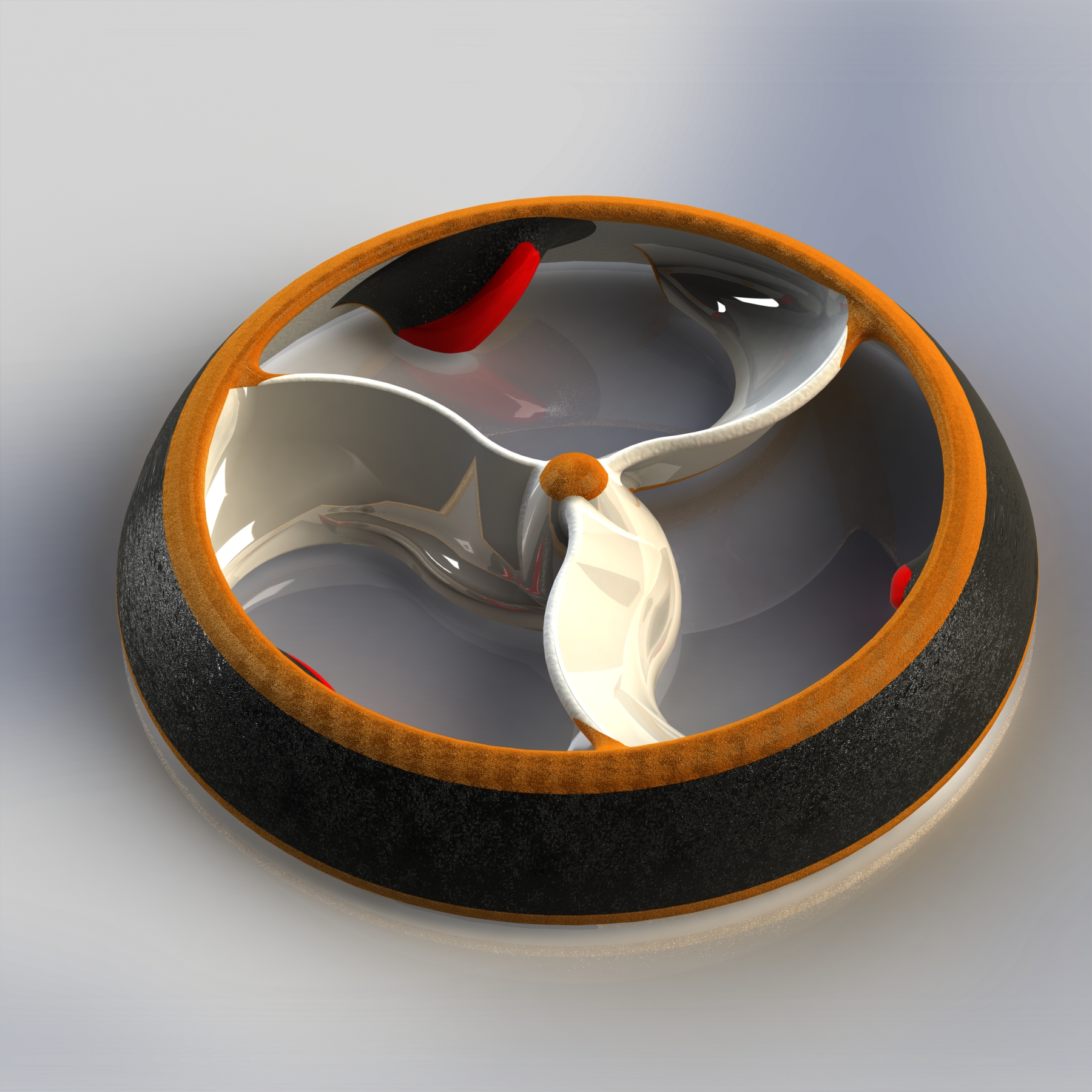 Aerodynamic propeller by dmc Download free STL model