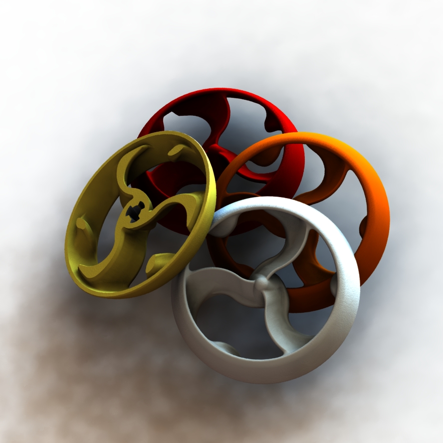 Aerodynamic propeller by dmc Download free STL model