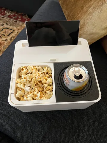 Gaming Snack and Gyroscopic Drink Holder