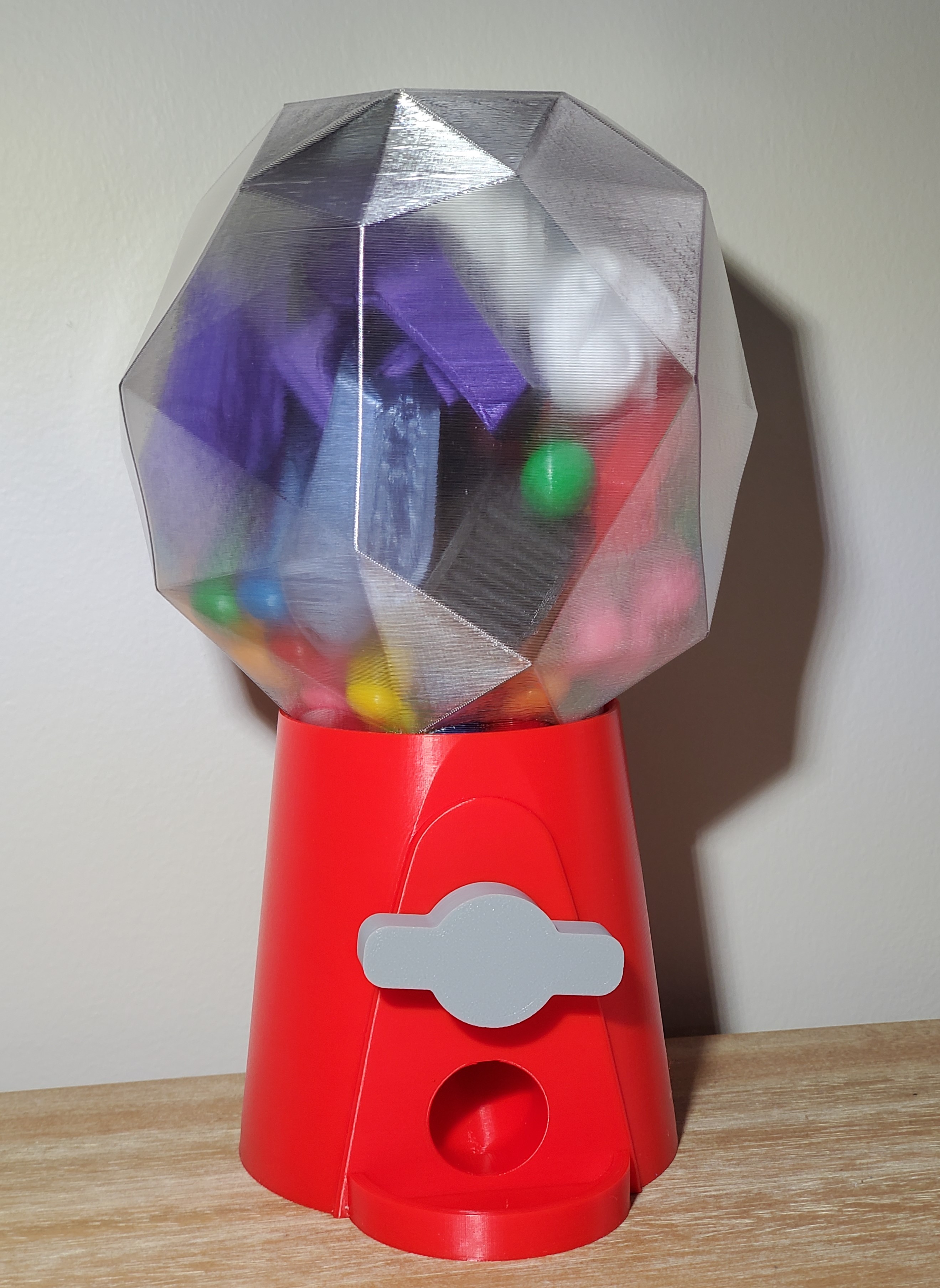 Low Poly Jar for Simple Mason Jar Candy Machine by fsanders Download