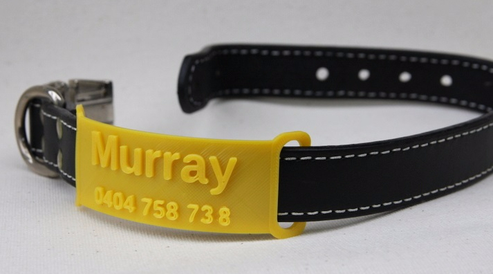 3d printed shop dog collar