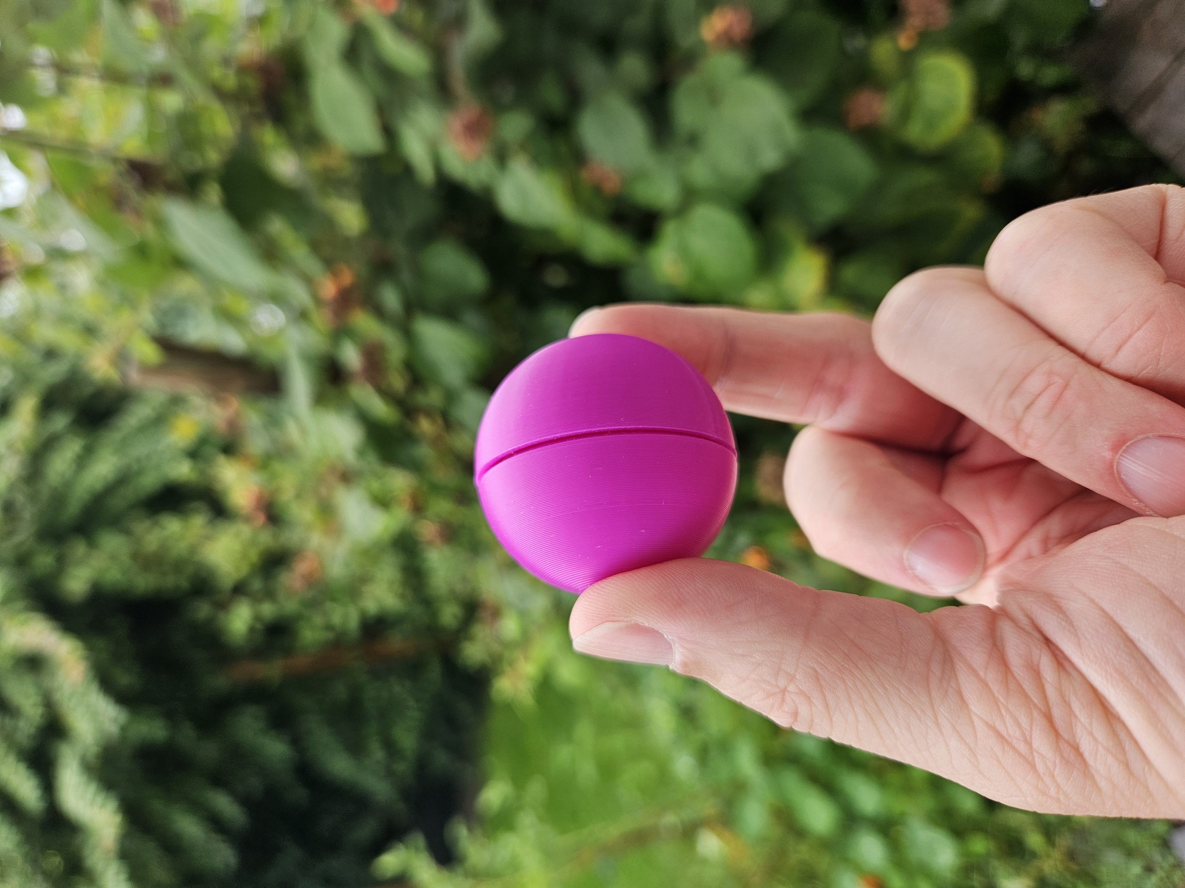Threaded Sphere - Ping Pong Ball Size (40 mm) - NO Supports