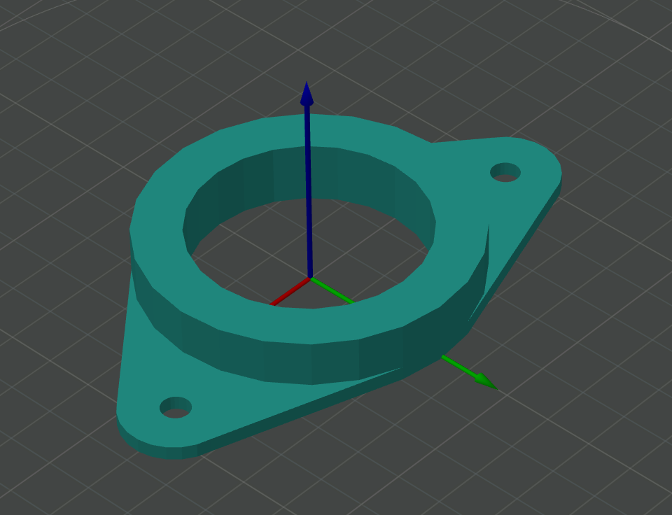 Subaru XV Tweeter Adapter for Pioneer 44mm