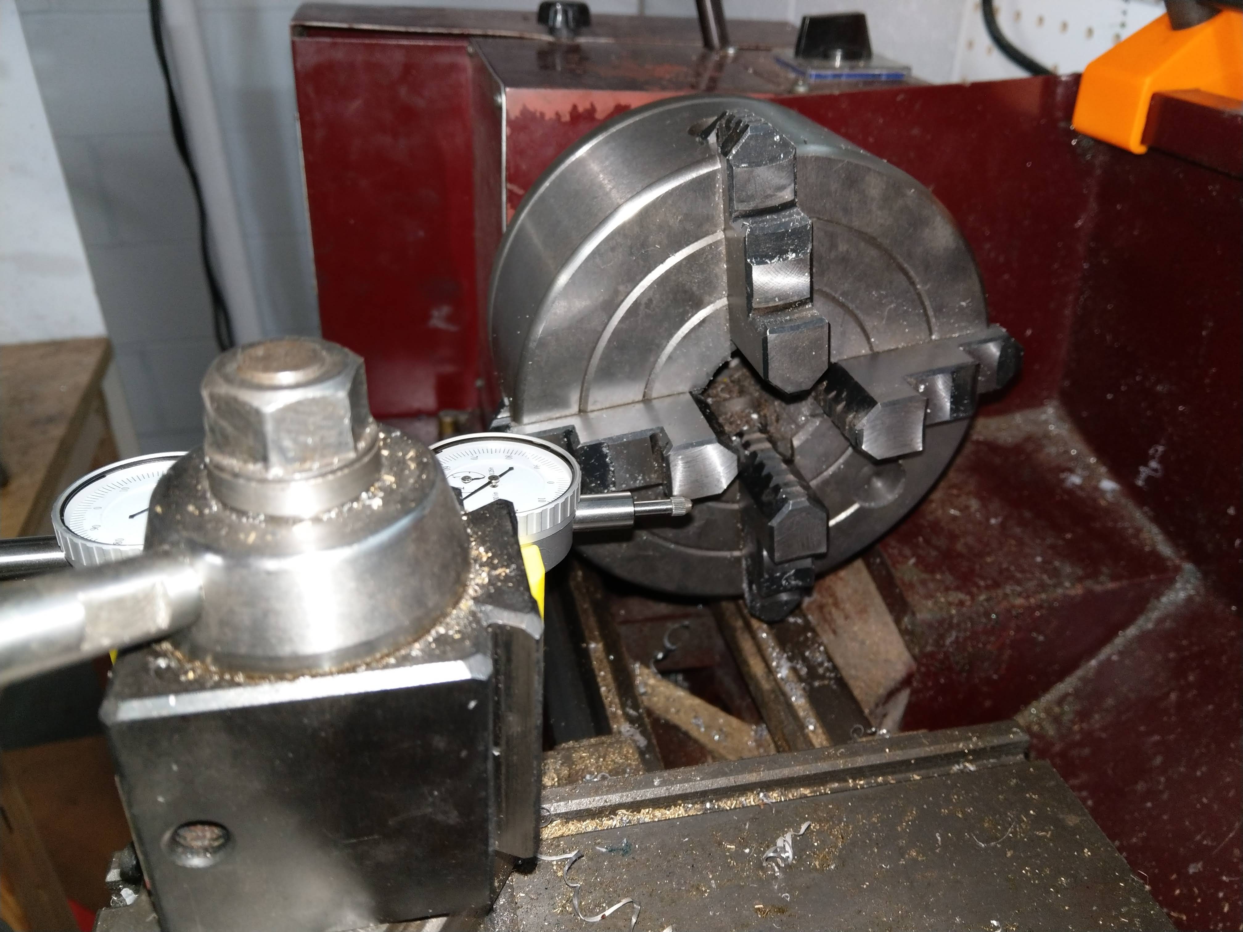 Dual Indicator Holder for Lathe AXA Toolpost Version01 by kaje