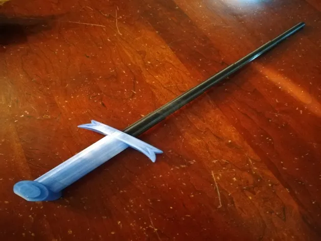 Collapsing Pirate Sword (Print In Place) by 3D Printing World, Download  free STL model