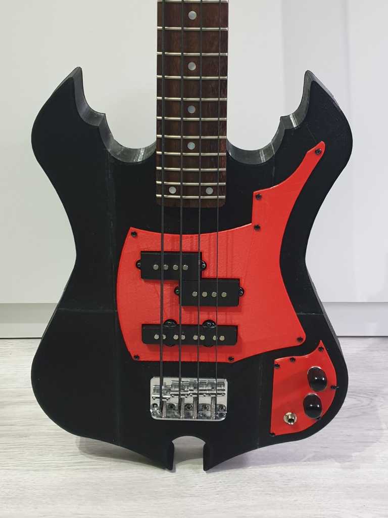 Bass Guitar Body V2
