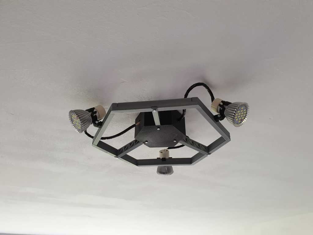Hex Ceiling Light