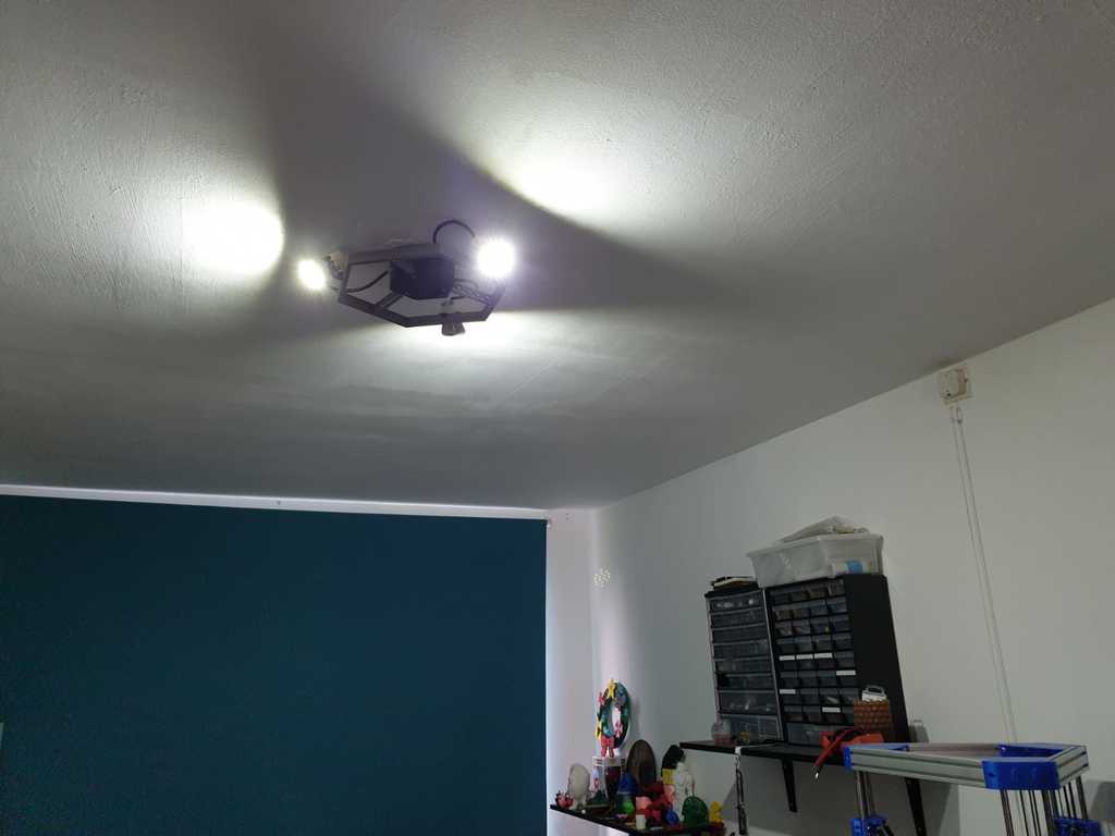 Miniatura 9 do modelo 3D Hex Ceiling Light