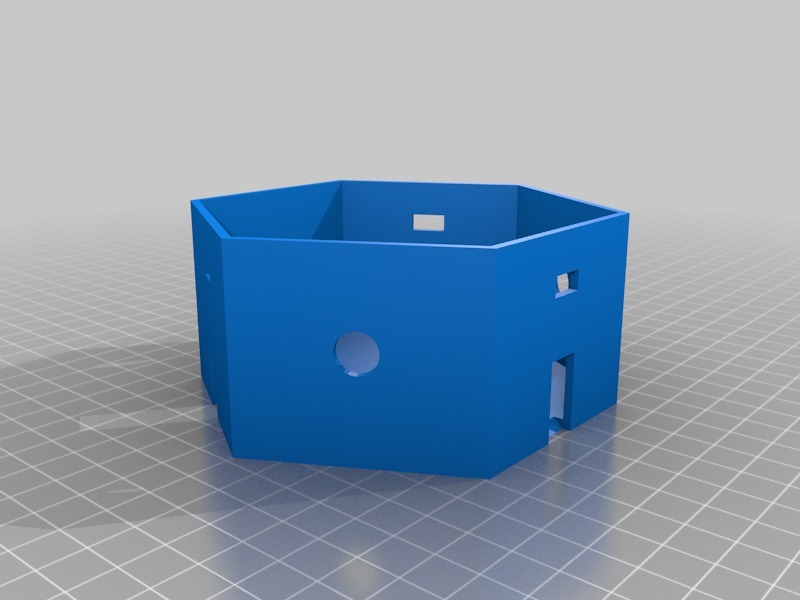 Miniatura 10 do modelo 3D Hex Ceiling Light
