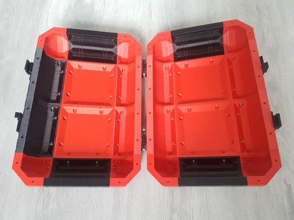 Modular Storage Case by Kenny "XDr4g0nX" Verhoeven Download free STL