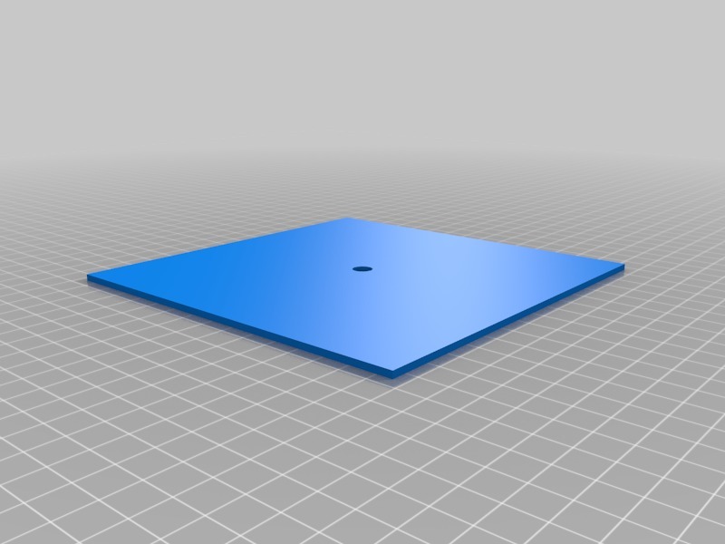 Miniatura 6 do modelo 3D Square Rotating Clock